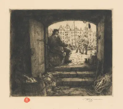 Amsterdams jüdischer Mann von Tavík František Šimon