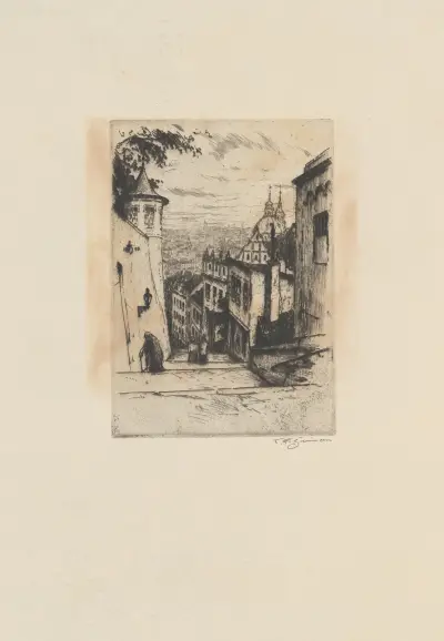 Die neue Schlosstreppe von Tavík František Šimon