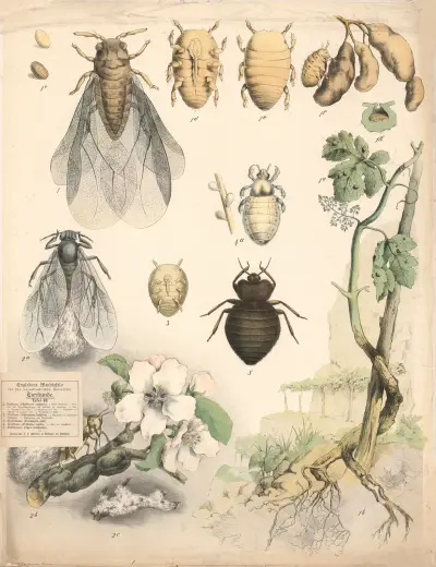 Head lice, pubic lice, etc., Franz Engleder