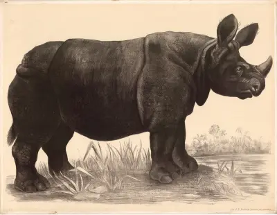 Nashorn (Rhinoceros indicus), Franz Engleder
