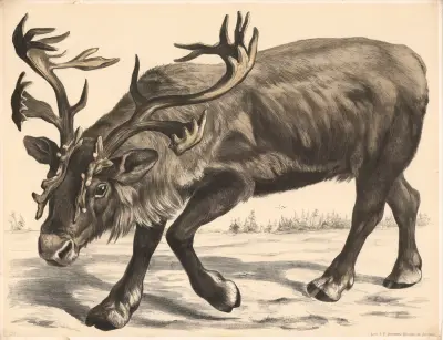 Renntier (Tarandusrangifer), Franz Engleder