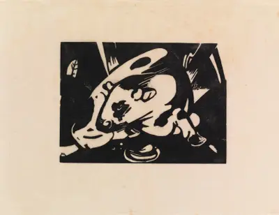 Býk, 1912 – č. 1, Franz Marc