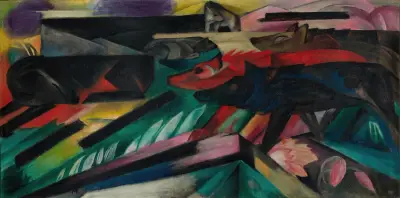 Vlci (Balkánská válka), Franz Marc