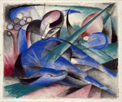 Snící kůň, Franz Marc
