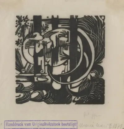 Ještěrky, 1912 – Nr. 2, Franz Marc