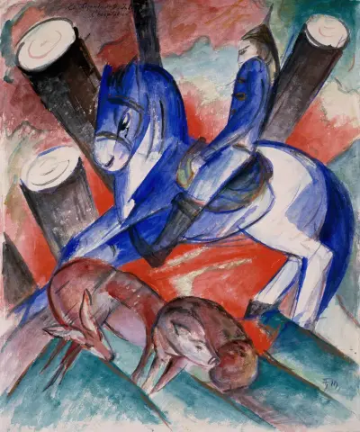 Svatý Julián Hostinský, Franz Marc