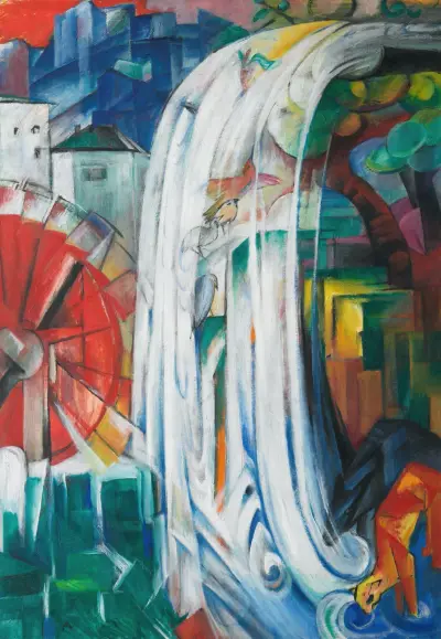 Zaklęty młyn, Franz Marc