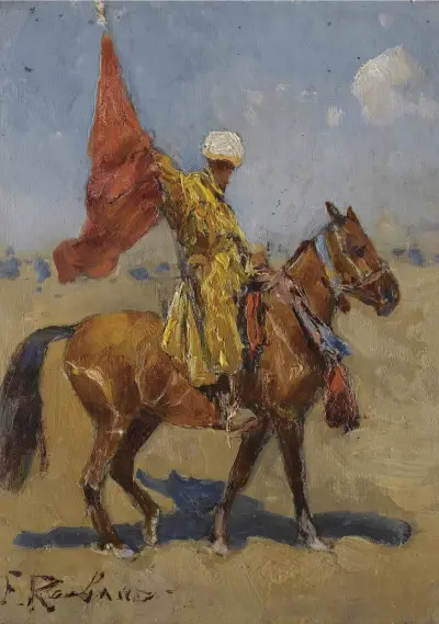 The Standard Bearer, Franz Roubaud