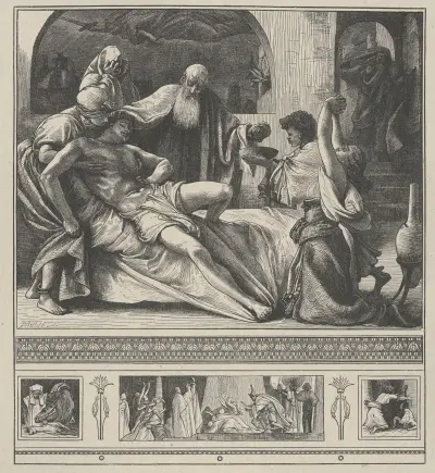Death of the Firstborn av Frederic Leighton