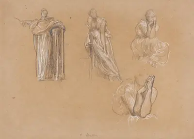 Figure Studies av Frederic Leighton