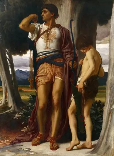 Jonathan’s Token to David av Frederic Leighton