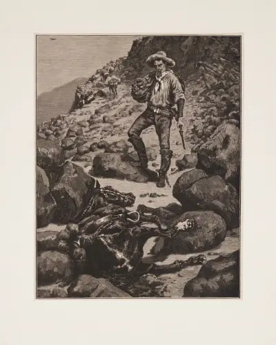 Verlassen von Frederic Remington