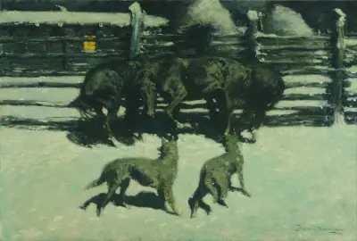 Der Hilferuf von Frederic Remington