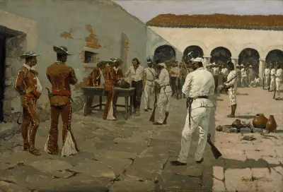 Die Mier-Expedition – Die Ziehung der schwarzen Bohne von Frederic Remington