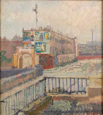 Hampstead Road, Camden Town, Spencer Frederick Gore