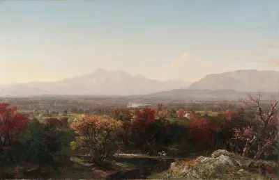 An October Day in the White Mountains av John Frederick Kensett