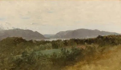 Hudson River av John Frederick Kensett