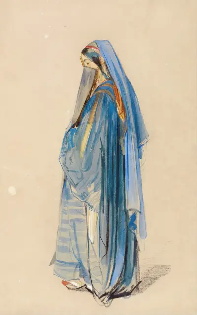 Eine junge Türkin von John Frederick Lewis