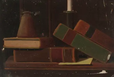 Still Life With Books, John Frederick Peto