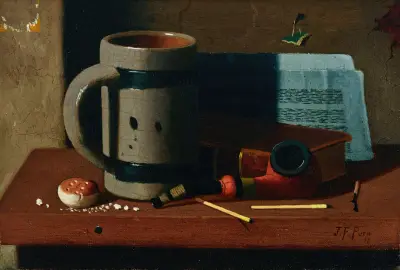 Tankard, Pipe, Matches and Biscuit, John Frederick Peto