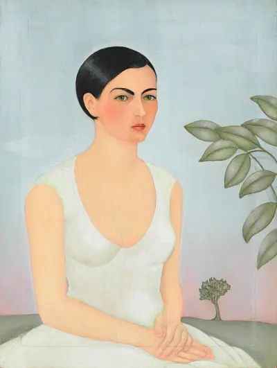 Portrait of Cristina, My Sister av Frida Kahlo