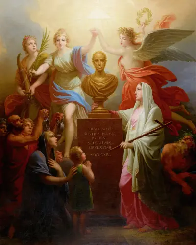 Allegorie auf die Segnungen des Friedens von Heinrich Friedrich Füger