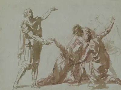 Der Tod der Virginia von Heinrich Friedrich Füger