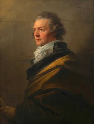 Johann Nepomuk Hunczovsky (Leibarzt von Kaiser Leopold II.) von Heinrich Friedrich Füger
