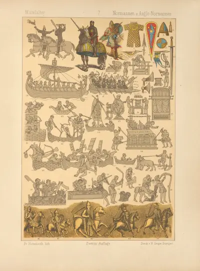 Normannen u Anglo-Normannen, 1884 – Nr. 2, Friedrich Hottenroth