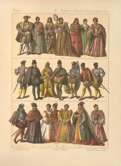 Spanier u Portugiesen, 1884 – Nr. 2, Friedrich Hottenroth