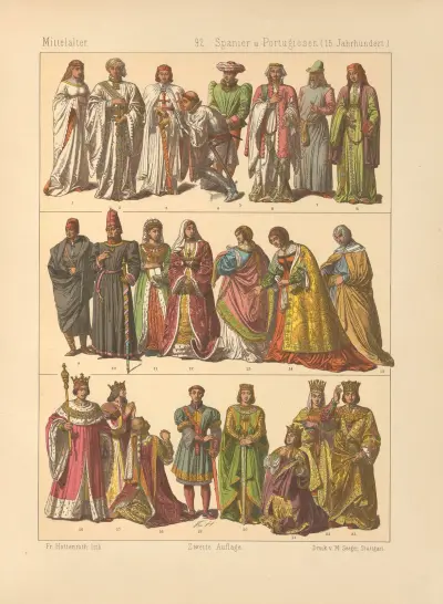 Spanier u Portugiesen, 1884 – Nr. 3, Friedrich Hottenroth