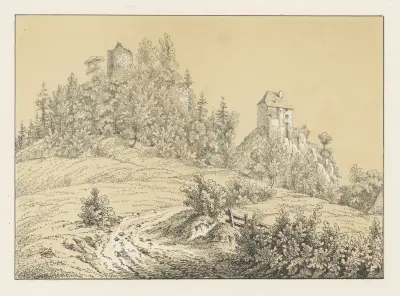 Starý Wartburg a Saelischloss, Johann Friedrich Wagner