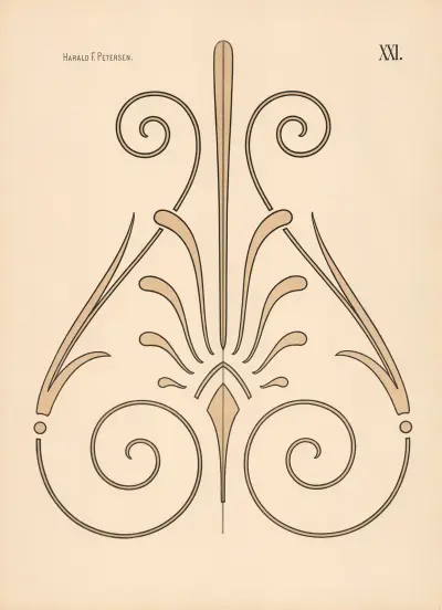 Elementary Freehand Drawing vol.2 Pl.21 av Harald Frithjof Petersen