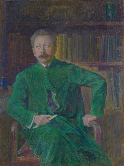 Porträtt av Tor Hedberg av J.A.G. Acke