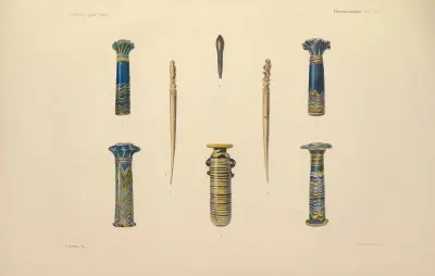 Collection Julien Gréau. Verrerie antique, émaillerie et poterie appartenant à M. John Pierpont Morgan Pl.08 av G. Massias