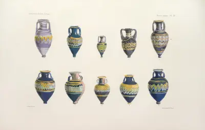 Collection Julien Gréau. Verrerie antique, émaillerie et poterie appartenant à M. John Pierpont Morgan Pl.15 av G. Massias