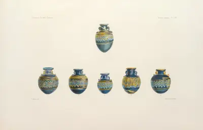 Collection Julien Gréau. Verrerie antique, émaillerie et poterie appartenant à M. John Pierpont Morgan Pl.13 av G. Massias