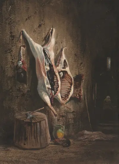 Carcasses von Alexandre-Gabriel Decamps
