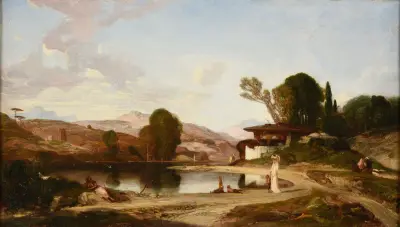 Souvenir de Turquie d’Asie (Environs de Smyrne) von Alexandre-Gabriel Decamps