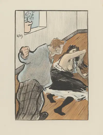Amoureuse! av Henri-Gabriel Ibels