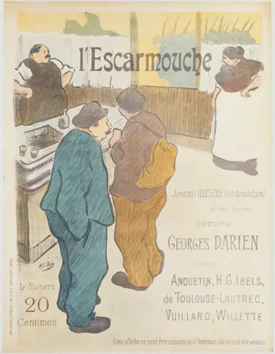 L’escarmouche av Henri-Gabriel Ibels