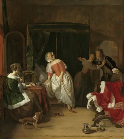 The Intruder, Gabriel Metsu