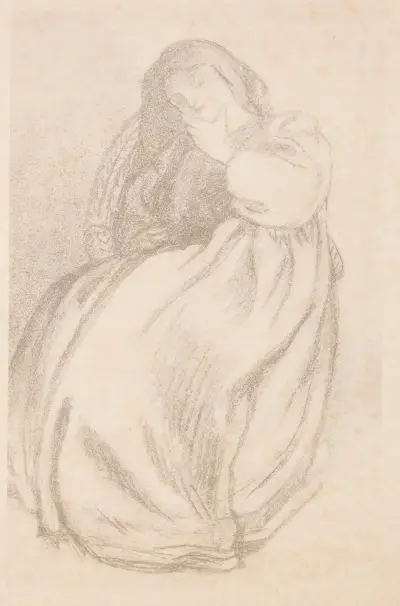 Elizabeth Siddal – nr 1 av Dante Gabriel Rossetti