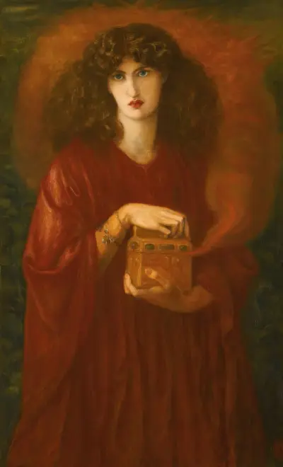 Pandora von Dante Gabriel Rossetti