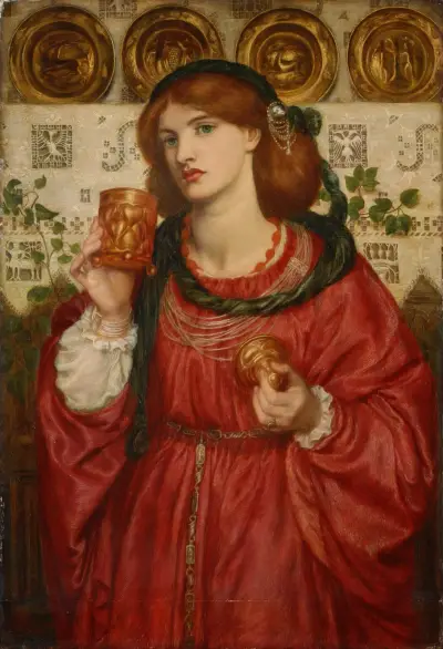 Kärleksbägaren – Nr. 2, Dante Gabriel Rossetti