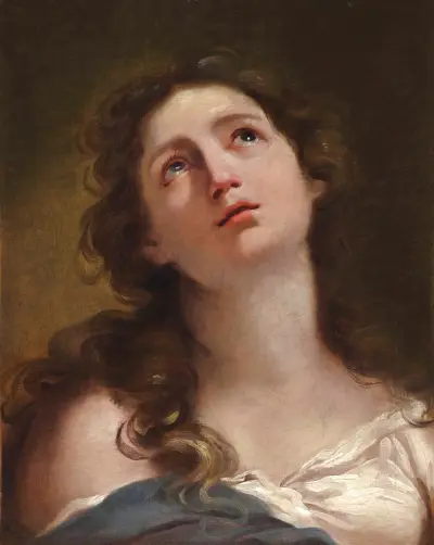 Głowa młodej kobiety, Gaetano Gandolfi