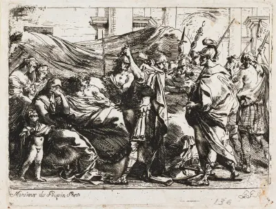 The Death of Germanicus av Gaetano Gandolfi