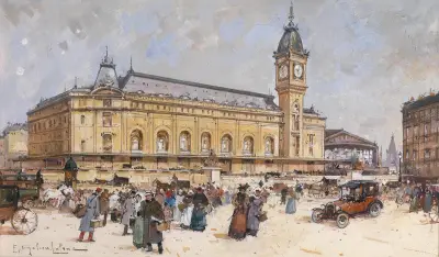 Gare de Lyon, Eugène Galien-Laloue