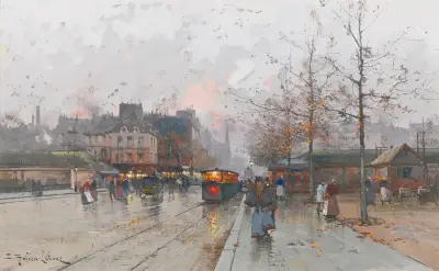 Porte de Châtillon, Eugène Galien-Laloue