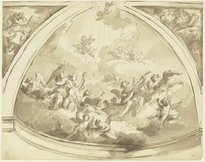Angels concert, Gaspare Diziani